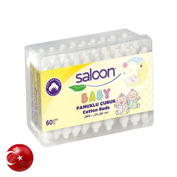 Saloon Baby Cotton buds 60 Pcs