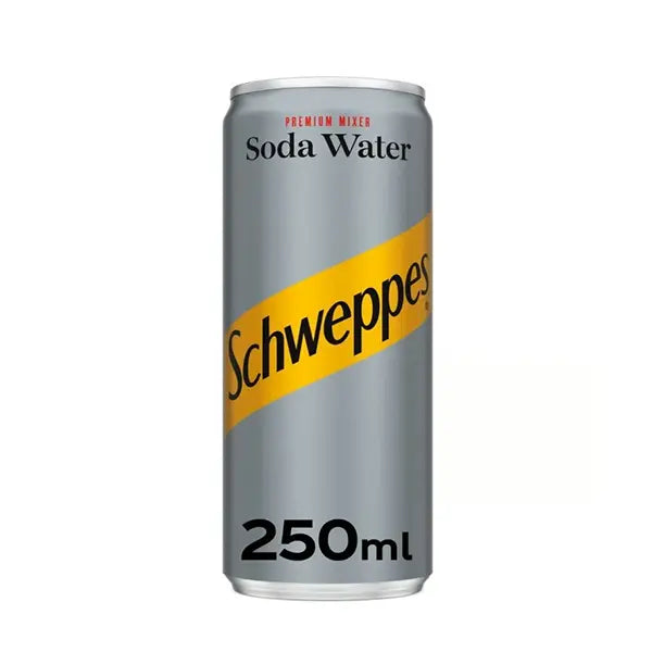 Schweppes Soda Water Nuoc  230ML