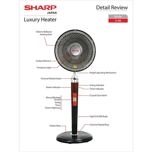 Sharp Dish Heater Without Remote S-07