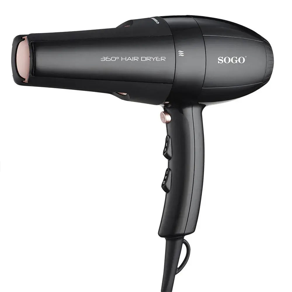 Sogo 2In1 Hair Drayer & Straightener AC Motor SS-3685