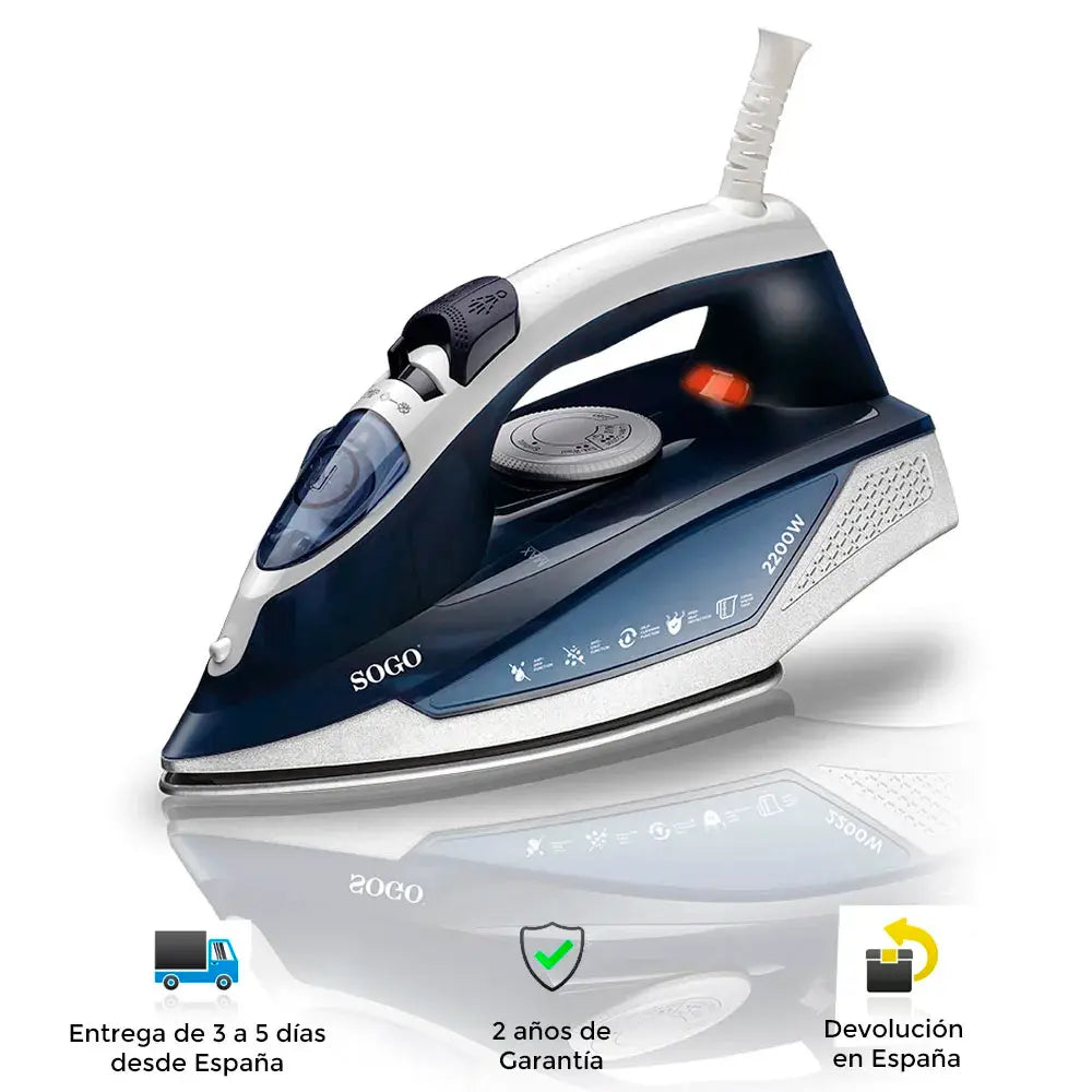 Sogo Professional Steam Iron 2200W SS-6285