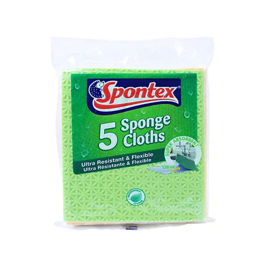 Spontex 5 Sponges Cloths