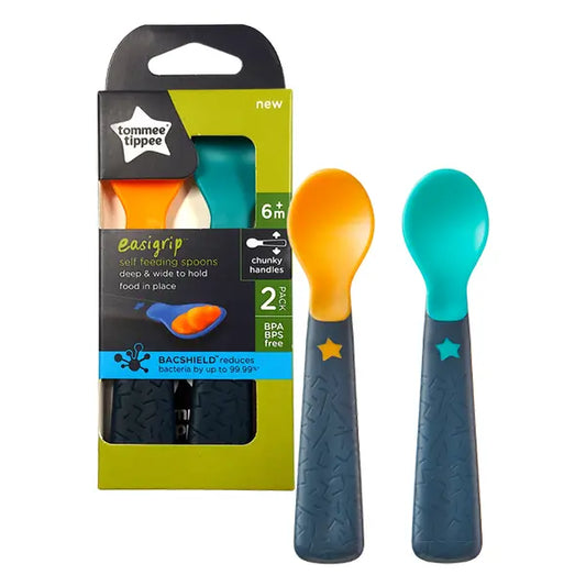 Tommee Tippee Easigrip Feeding Spoon 2Pk TT446824