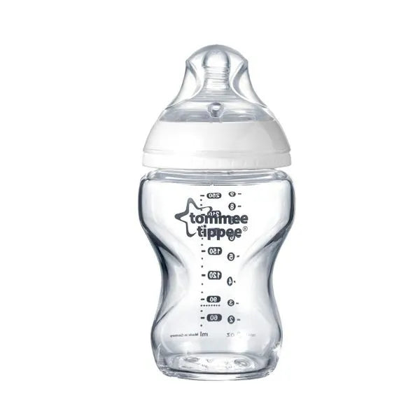 Tommee Tippee Glass Bottle Slow Teat 250ml TT422782