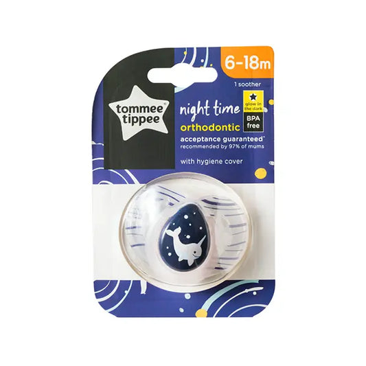 Tommee Tippee Soother Closer To Nature 1PK Night Time 39711