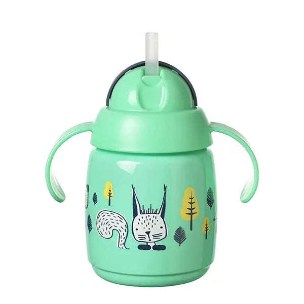 Tommee Tippee TRNT Straw 300ml AL IL Green tt-447830