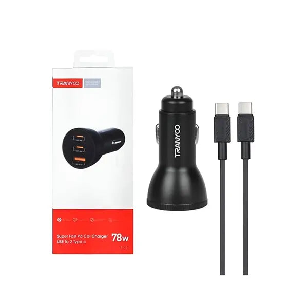 Tranyoo T C25 78W Car Charger Kit