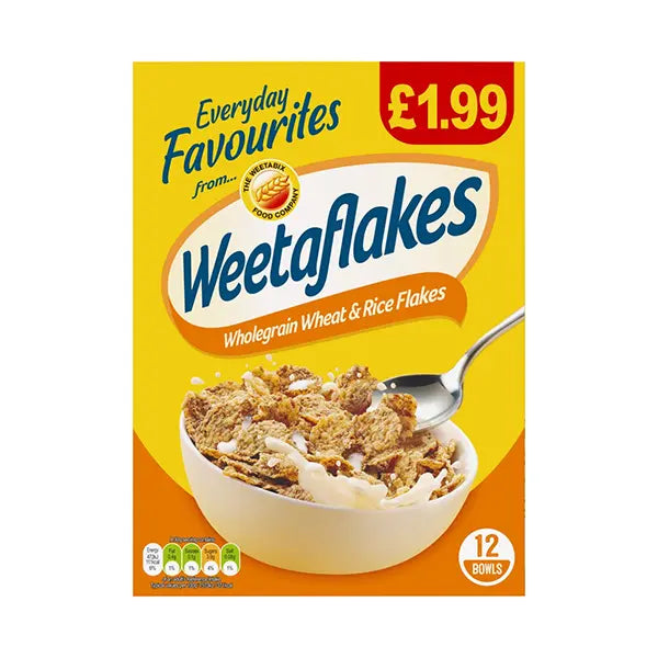 Weetabix Wholegrain Wheat & Rice Flakes 375g