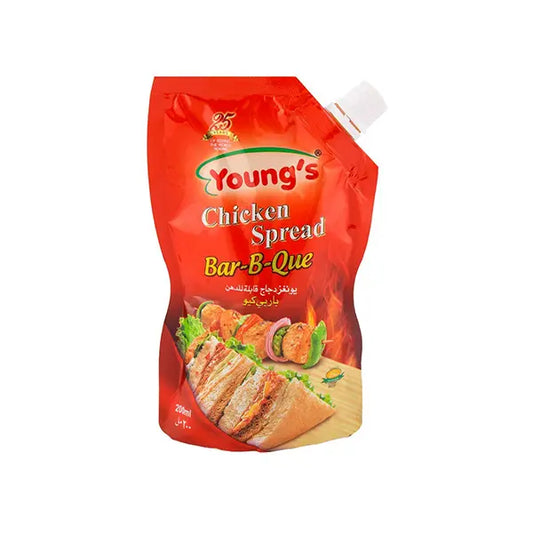 Youngs Chicken Spread BarBQue 200ML