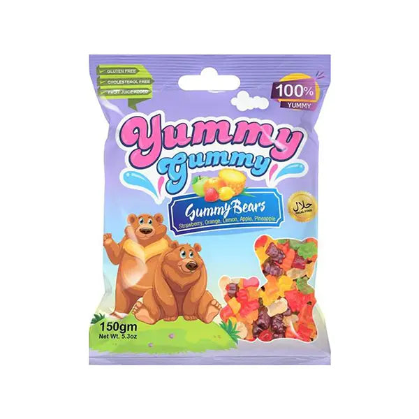 Yummy Gummy Gummy Bears 150gm